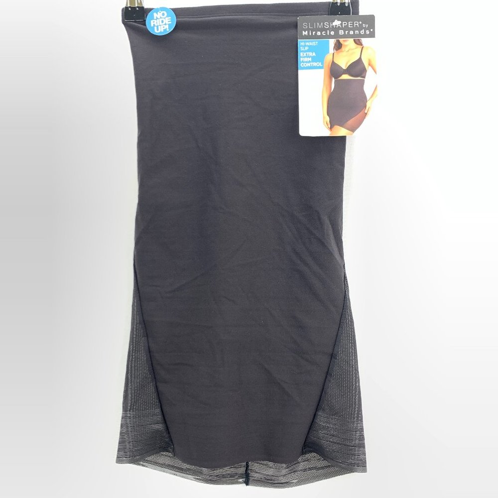 Slim Shaper Hi Waist Extra Firm Control Blck S #X9